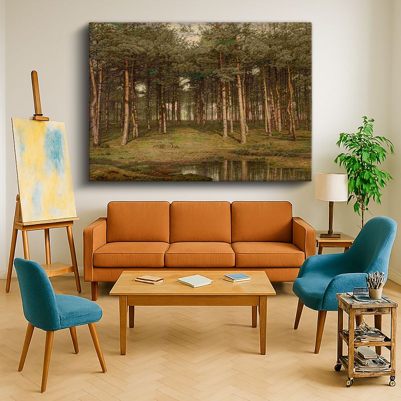 Ressam Kanvas Tablo 497